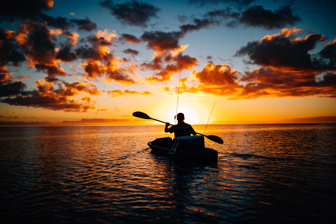 Photo Oil rig fishing