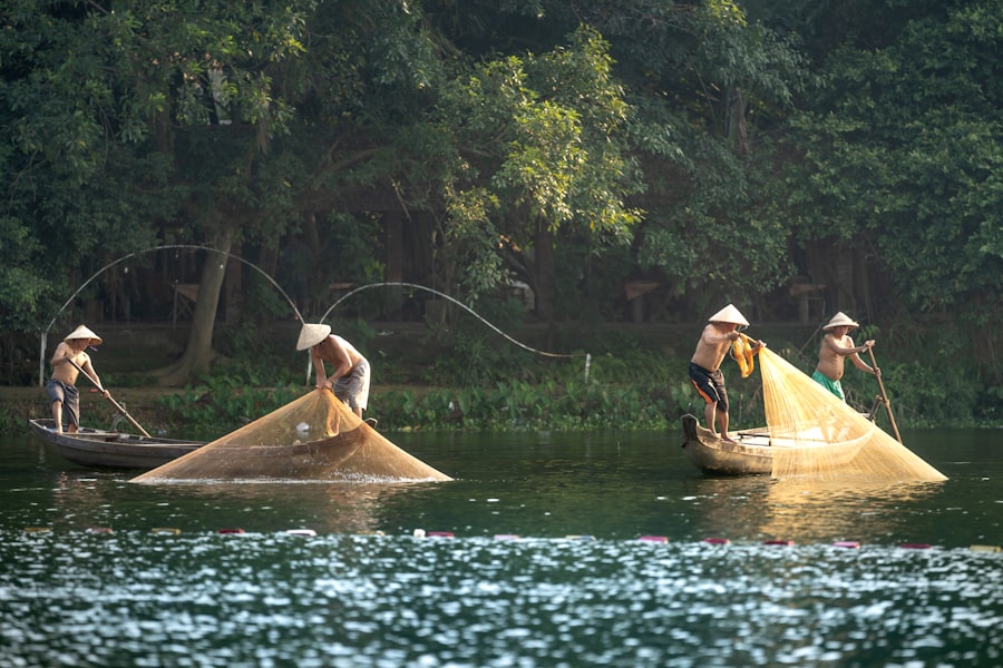 Bamboo fishing rods
