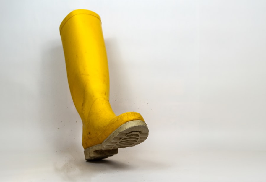 Rubber boots