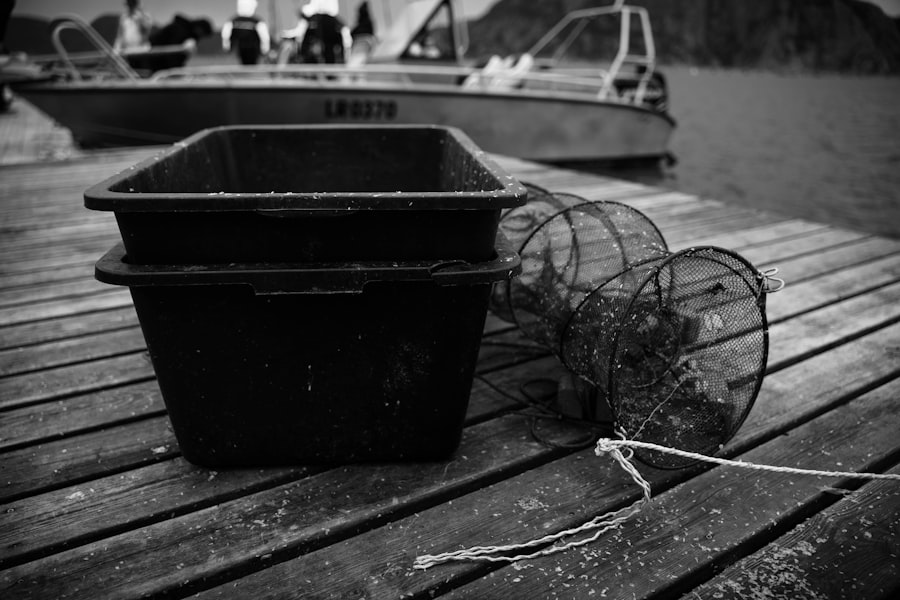 Photo Fishing tackle box