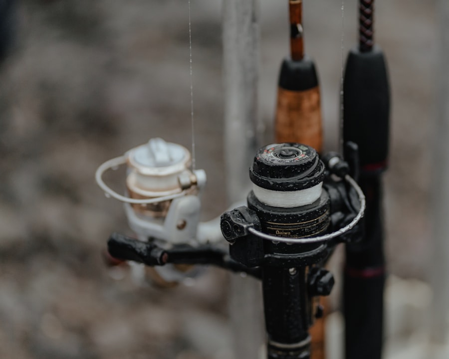 Photo Fishing reel