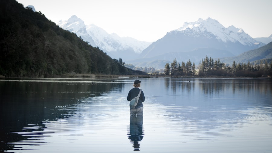 Photo fly fishing