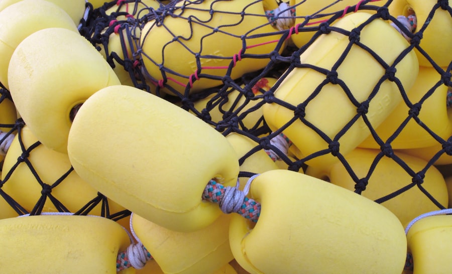 Photo fishing nets