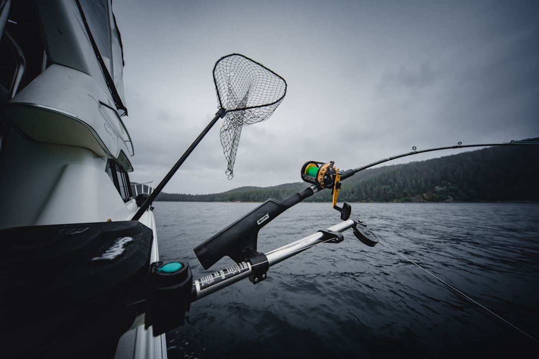Photo fishing during light summer storms