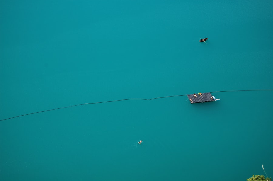 Photo vertical fishing