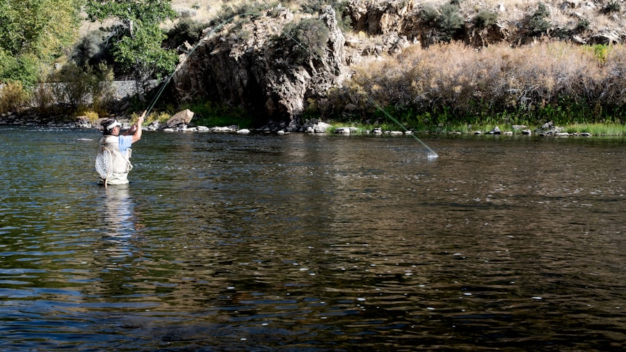 shadows natural rivers fishing
