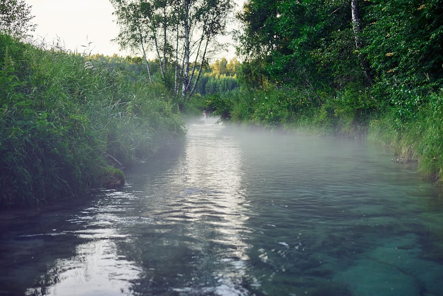 fishing rivers with clear water