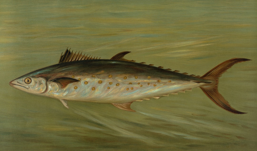 Photo Herbivorous fish fishing