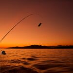 Pesca de peces voladores: estrategias nocturnas.