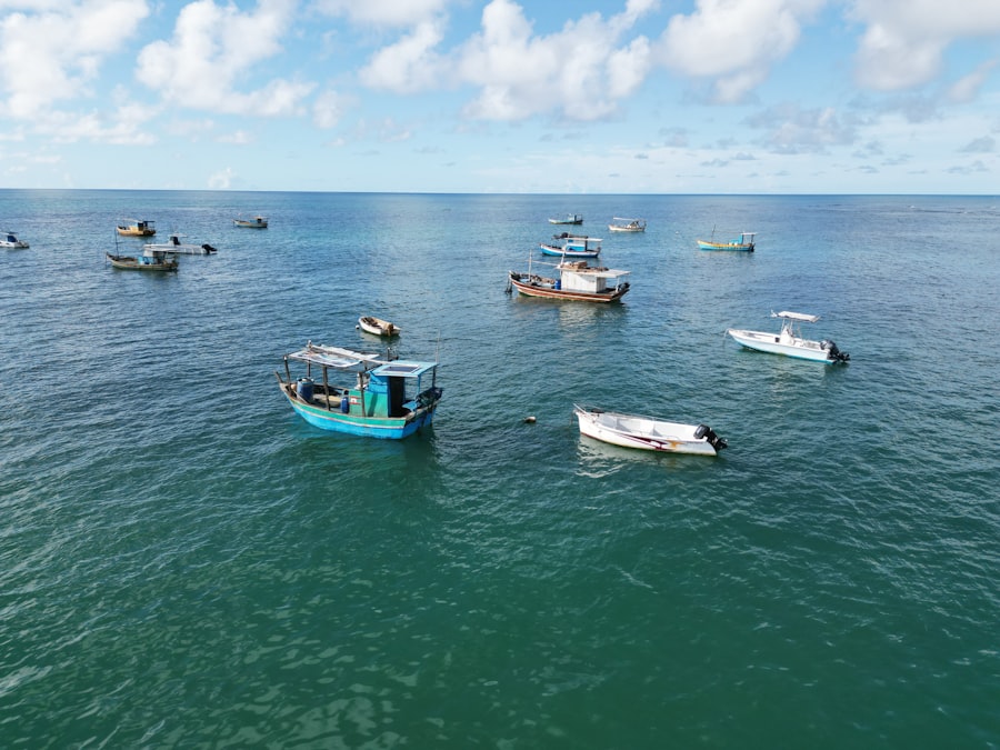 Photo Fishing in coastal areas with artificial reefs