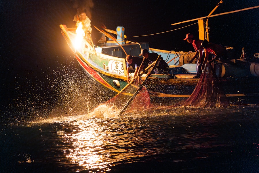 Photo fishing techniques