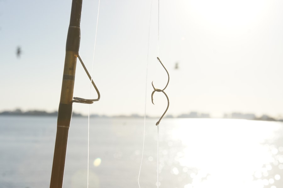 Photo fishing line tangles